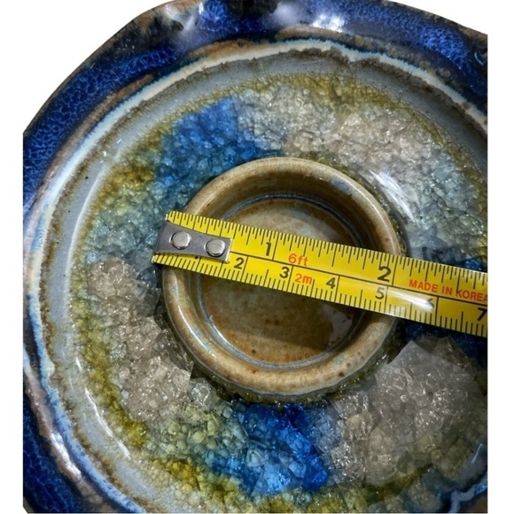 Artisan Pottery Cracked Glass
Tealight Holder Wavy Trim
Blue Cracked Glass - Picture 9 of 12